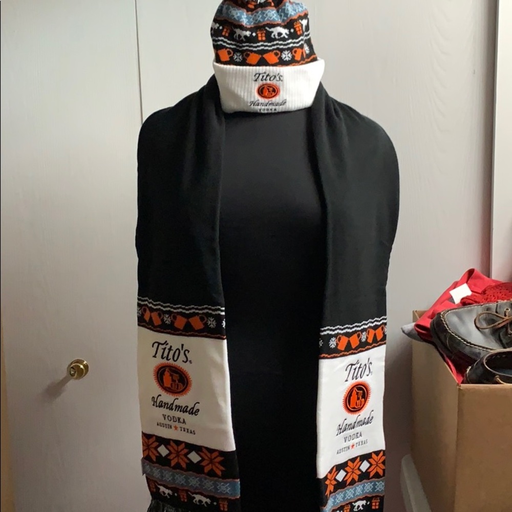 Tito’s Vodka Hat and Scarf